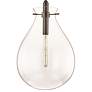 Ivy 18" Wide Old Bronze LED Pendant Light with Clear Glass