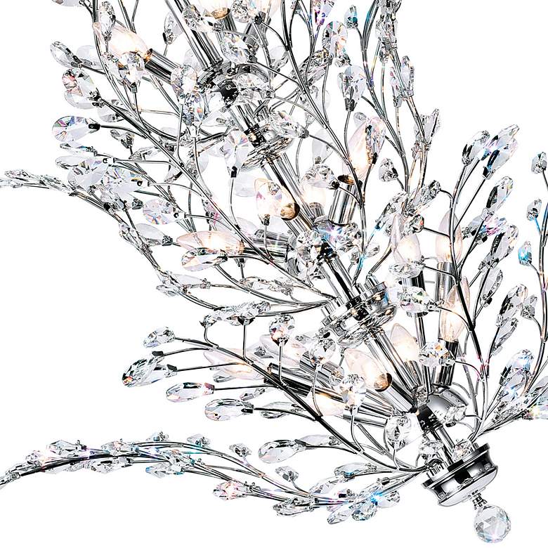 Image 2 Ivy 18 Light Chandelier With Chrome Finish more views