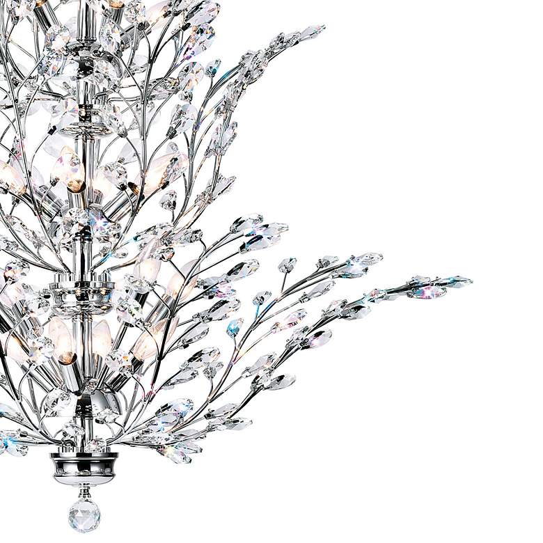 Image 3 Ivy 18 Light Chandelier With Chrome Finish more views