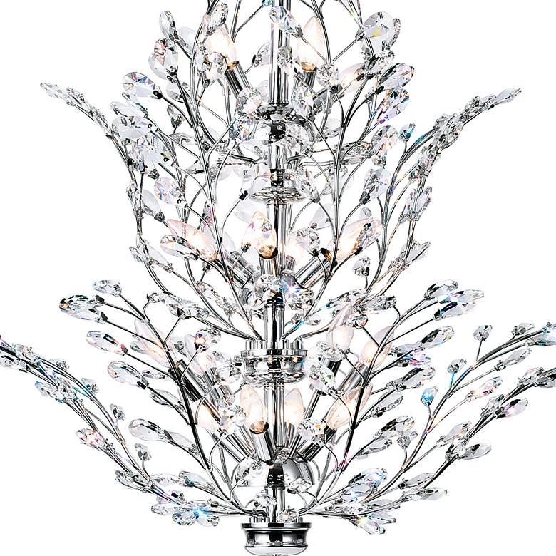 Image 4 Ivy 18 Light Chandelier With Chrome Finish more views