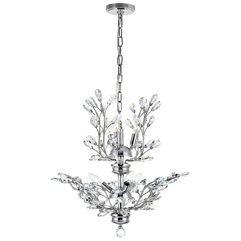 Image 1 Ivy 6 Light Chandelier With Chrome Finish