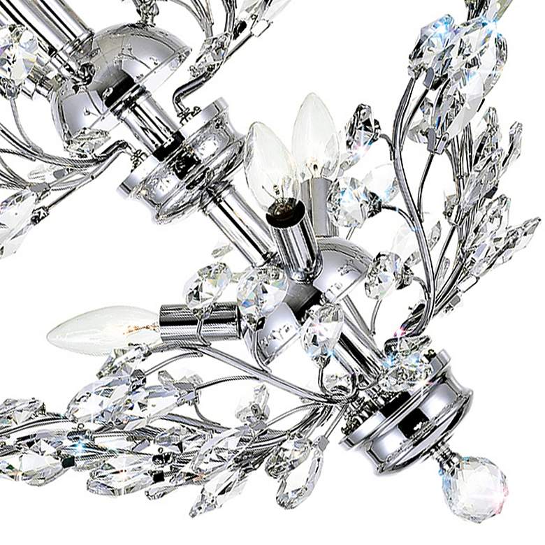 Image 2 Ivy 6 Light Chandelier With Chrome Finish more views