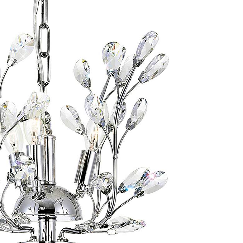 Image 3 Ivy 6 Light Chandelier With Chrome Finish more views