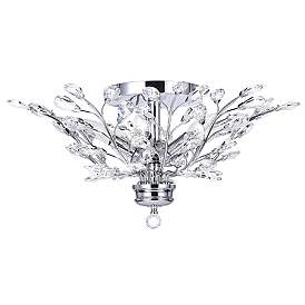 Image5 of Ivy 6 Light Flush Mount With Chrome Finish more views