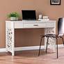 Ivybridge 43" Wide Light Gray Wood 1-Drawer Writing Desk