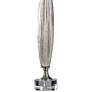 Ivyford 43" Mercury Glass and Clear Crystal Buffet Table Lamp