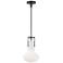 Izel 1-Light Glass Pendant - Oil Rubbed Bronze