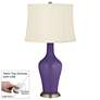 Izmir Purple Anya Table Lamp with Dimmer