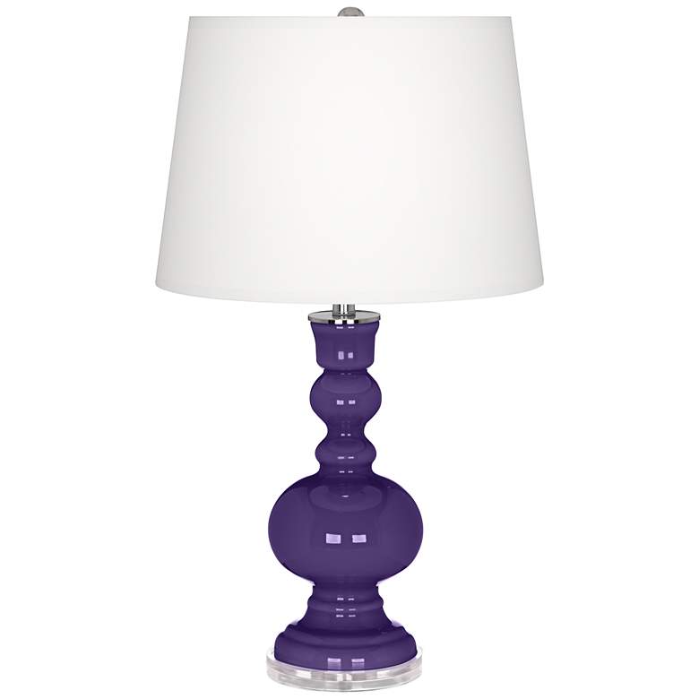 Image 2 Izmir Purple Apothecary Table Lamp