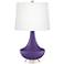 Izmir Purple Gillan Glass Table Lamp