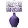 Izmir Purple Mosaic Giclee Ovo Table Lamp