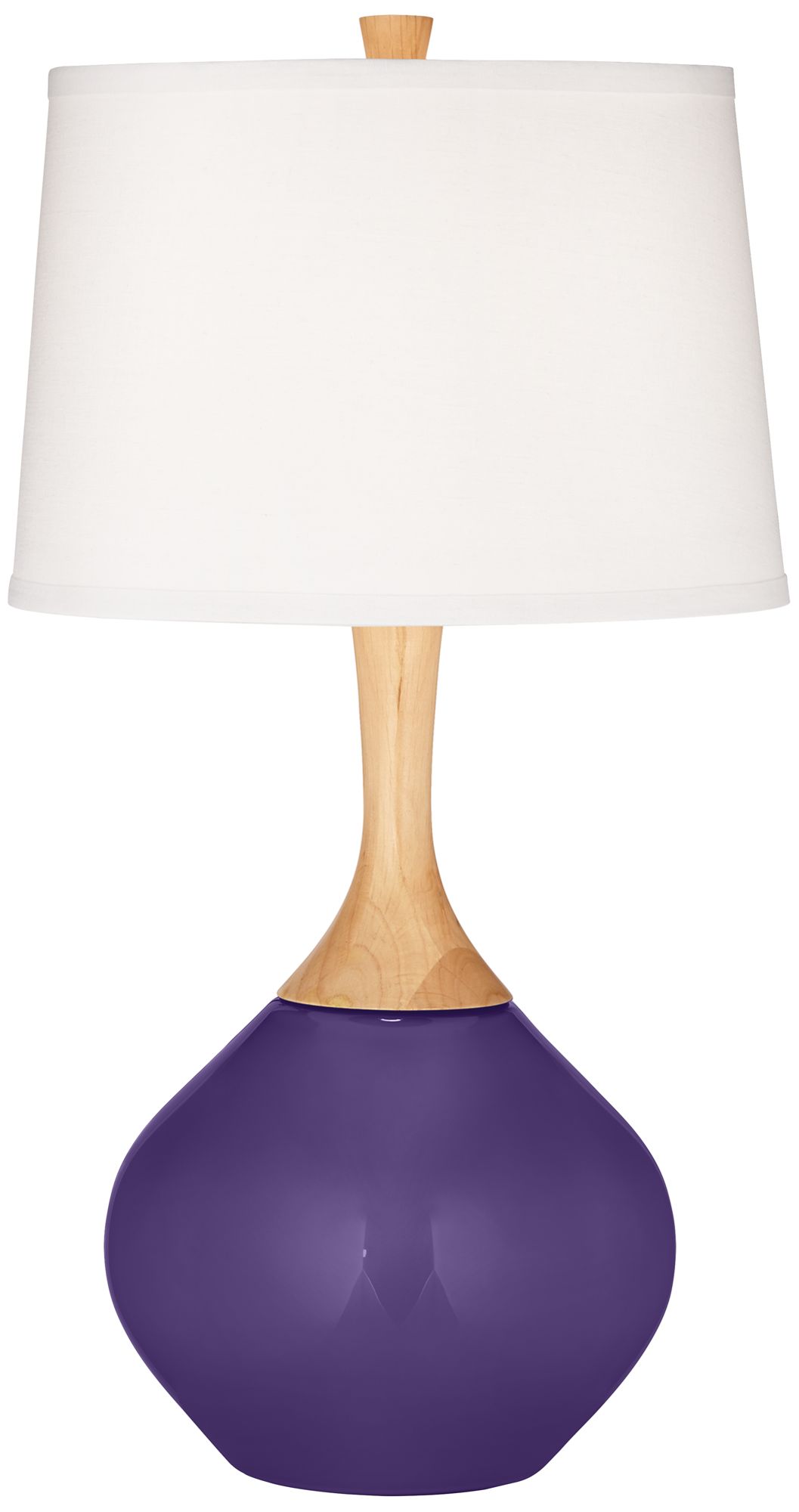 Izmir Purple Wexler Table Lamp with Dimmer