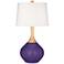 Izmir Purple Wexler Table Lamp with Dimmer