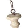 Thumbnail4 of Izuell 31" Wide Off-White 6-Light Candle Chandelier more views