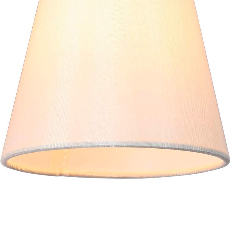 Image 3 Jacarmellia 21 1/2" Wide Black and Brass 3-Light Bath Light more views