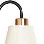 4_Jacarmellia 28"W Matte Black and Brass 4-Light Bath Light more views