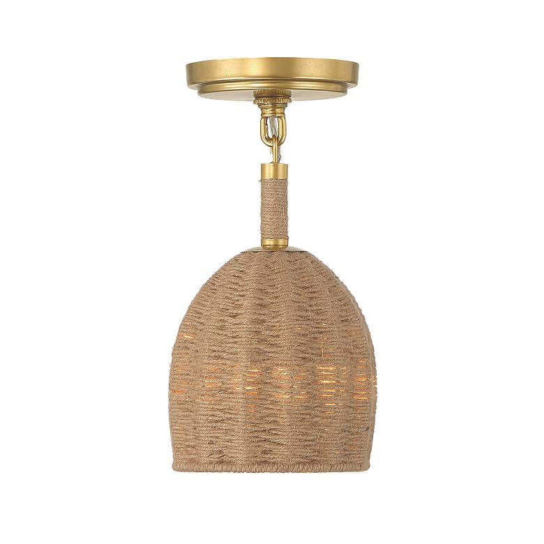 Image 4 Jace 1 Light Soft Gold Semi Flush more views