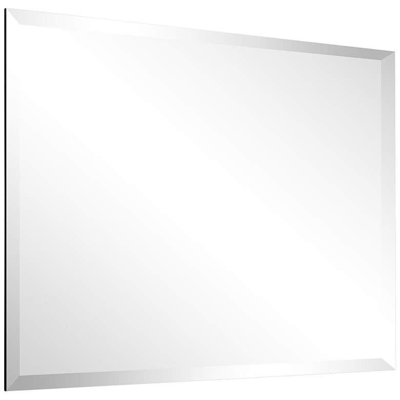 Image 6 Jace Frameless Beveled 24 inch x 36 inch Rectangular Wall Mirror more views
