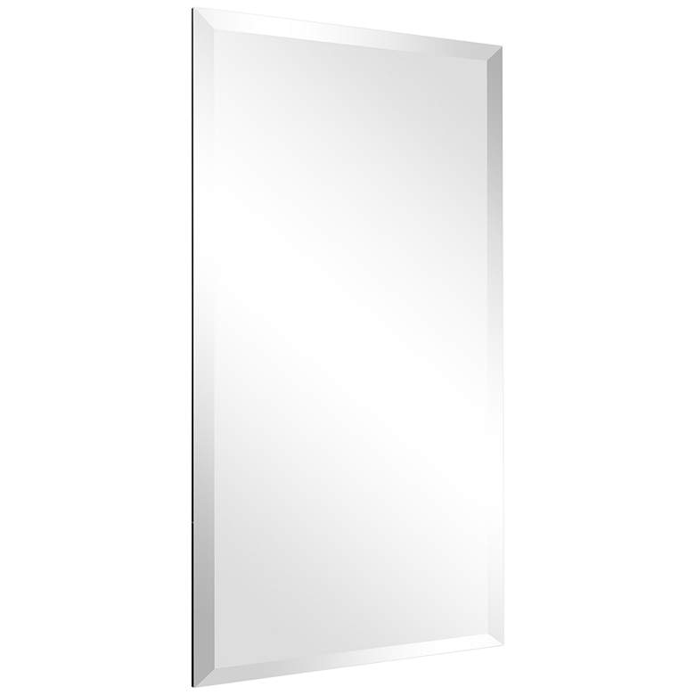 Image 7 Jace Frameless Beveled 24" x 36" Rectangular Wall Mirror more views