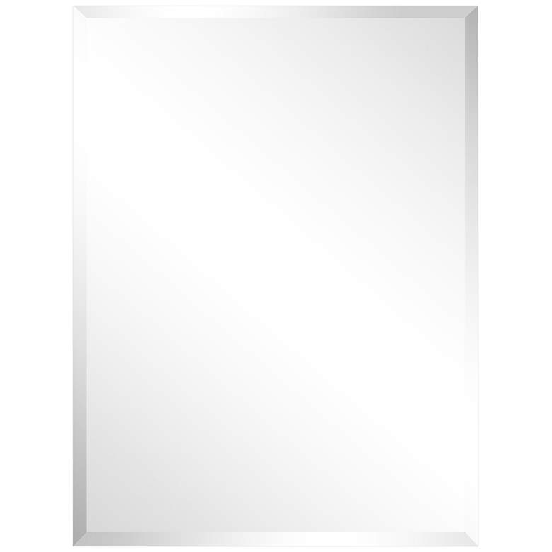 Image 2 Jace Frameless Beveled 30" x 40" Rectangular Wall Mirror
