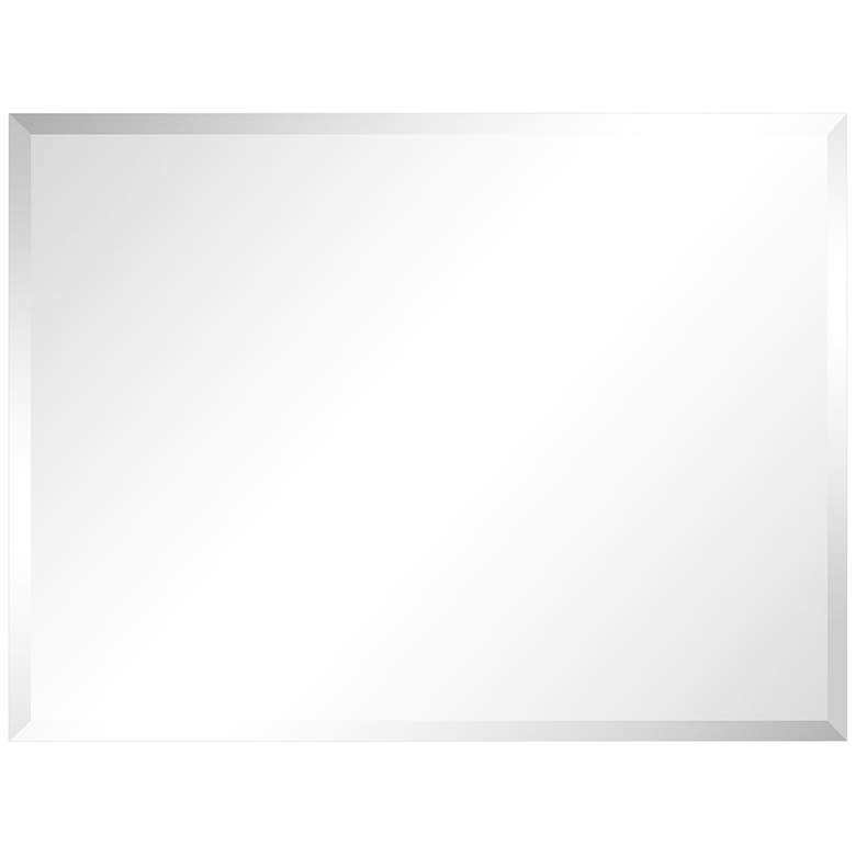 Image 5 Jace Frameless Beveled 30" x 40" Rectangular Wall Mirror more views