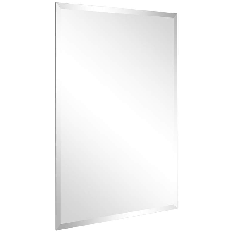 Image 7 Jace Frameless Beveled 30 inch x 40 inch Rectangular Wall Mirror more views
