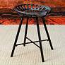 1_Jace Industrial Black Cast Iron Tractor Seat