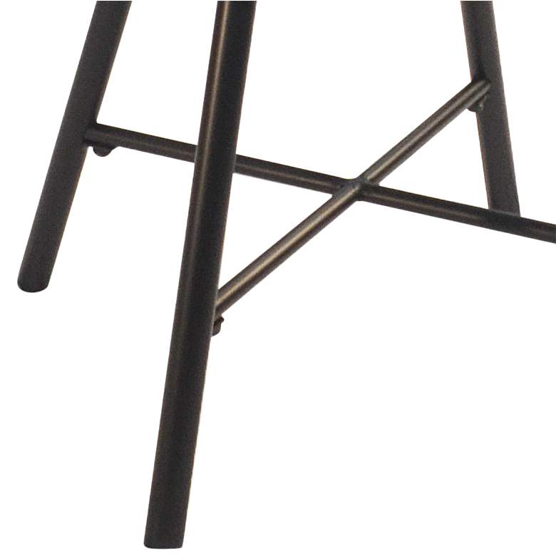 Image 4 Jace Industrial Black Cast Iron Tractor Seat more views
