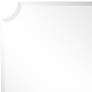 Thumbnail3 of Jace Scalloped Edge 30" x 40" Beveled Glass Frameless Wall Mirror more views