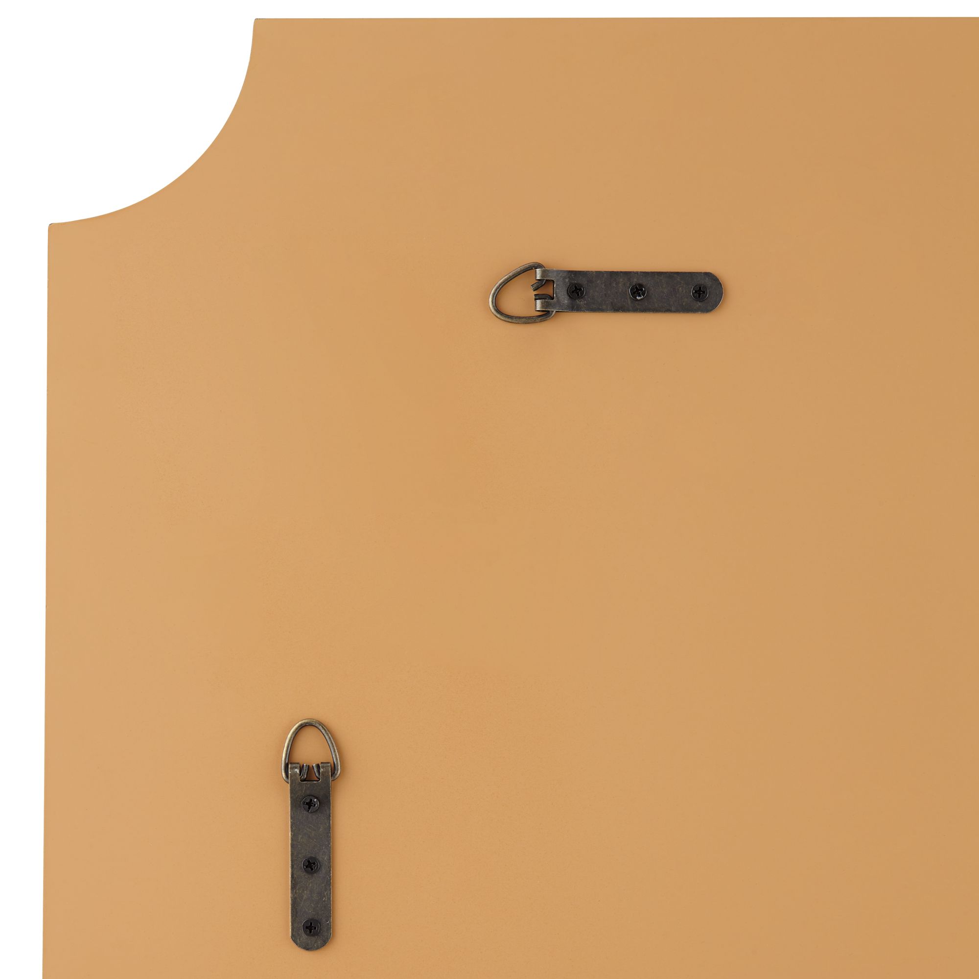 Image 5 Jacinda Antique Gold 24" x 40" Rounded Cut Edge Wall Mirror more views