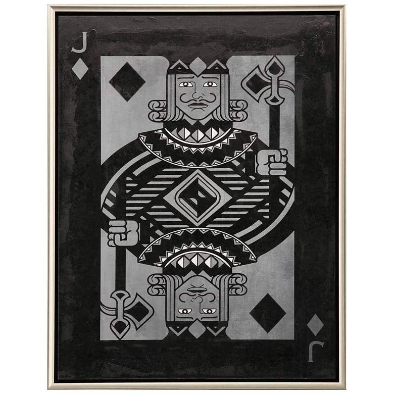 Image 1 Jack 42" High Rectangular Giclee Framed Canvas Wall Art