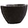Jack Oval Black 19" Wide Aluminum Metal Decorative Modern Bowl