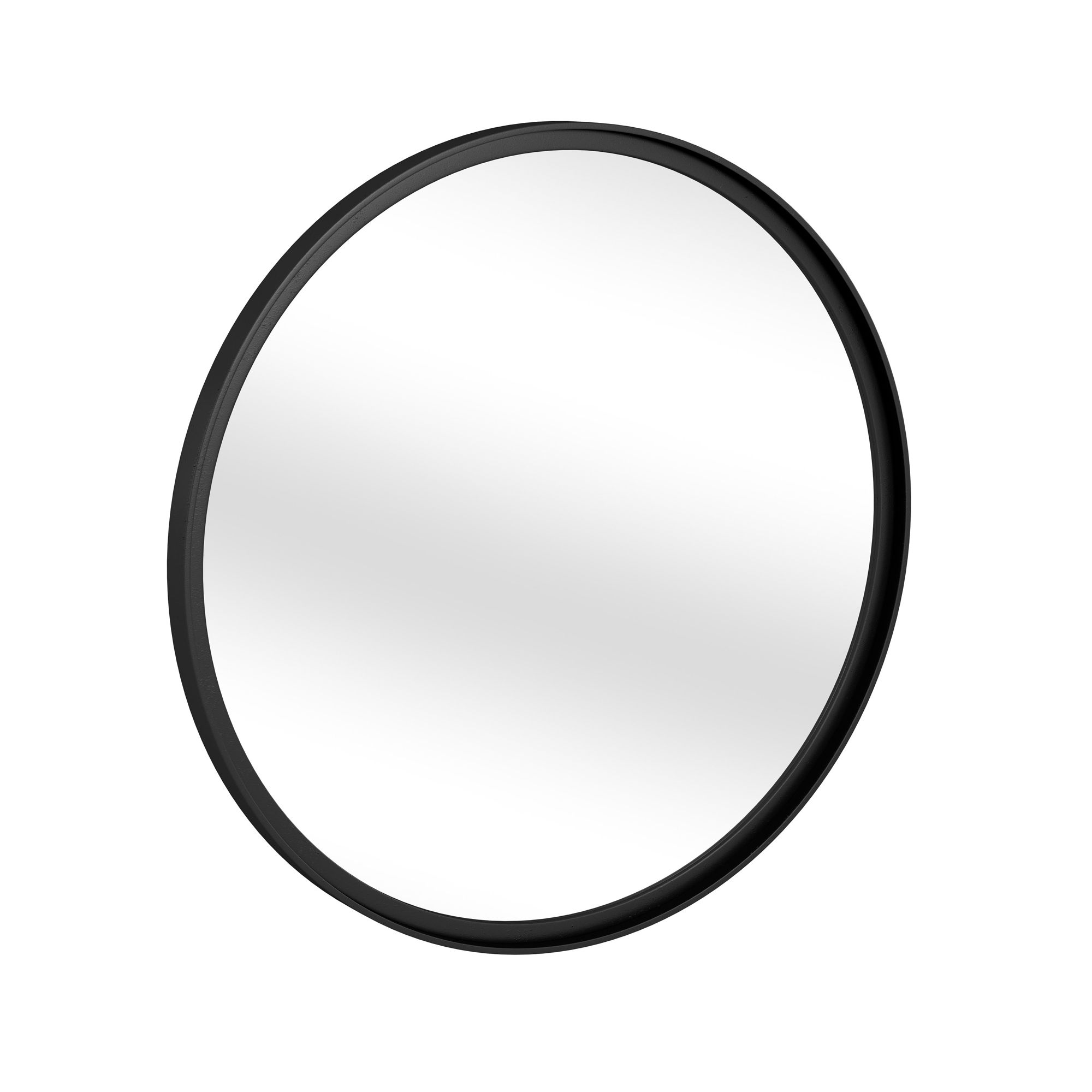 Image 3 Jackie Black Metal 36" Round Wall Mirror more views