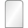 2_Jackline Powder-Coated Matte Black 24" x 36" Wall Mirror