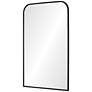 4_Jackline Powder-Coated Matte Black 24" x 36" Wall Mirror more views