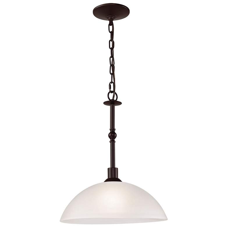 Image 1 Jackson 14" Wide 1-Light Pendant - Oil Rubbed Bronze