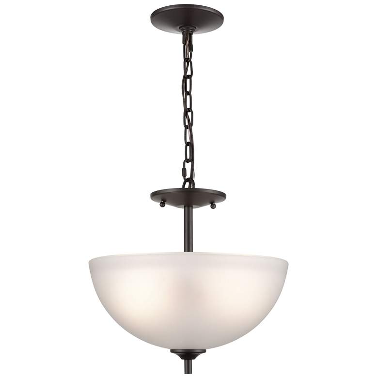 Image 1 Jackson 14" Wide 2-Light Pendant - Oil Rubbed Bronze