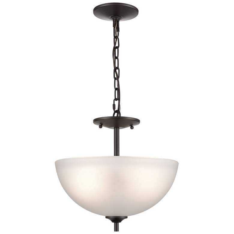 Image 1 Jackson 14 inch Wide 2-Light Pendant - Oil Rubbed Bronze