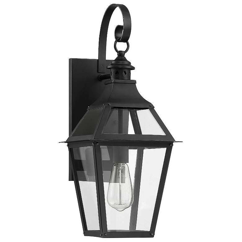 Image 2 Jackson 22 1/4" High Black Outdoor Wall Light more views