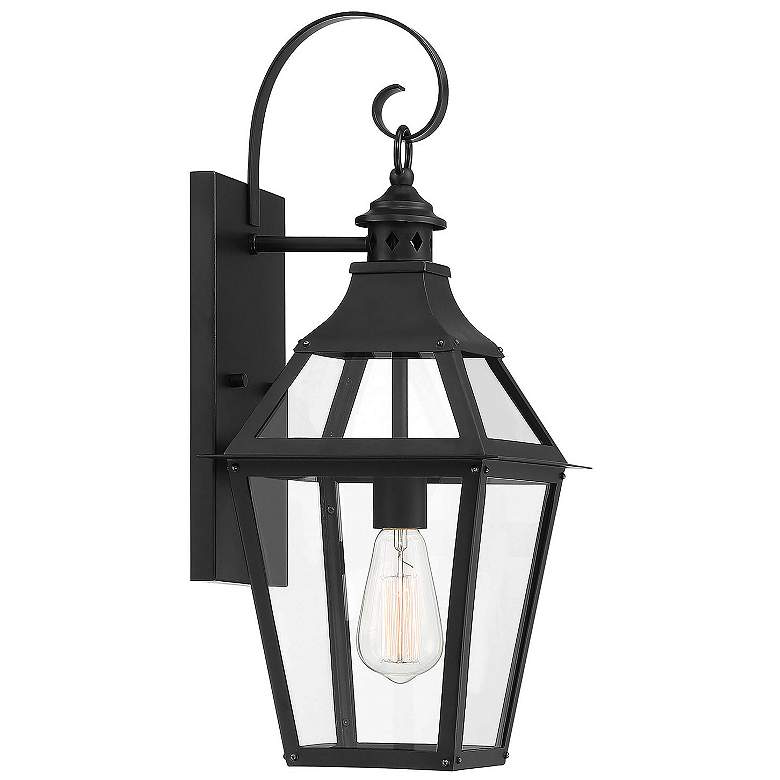 Image 4 Jackson 22 1/4" High Black Outdoor Wall Light more views