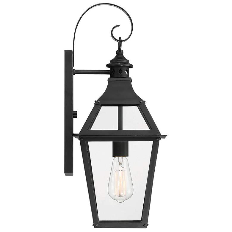 Image 5 Jackson 22 1/4" High Black Outdoor Wall Light more views