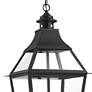 2_Jackson 29 1/4" High Black with Gold Outdoor Hanging Light more views