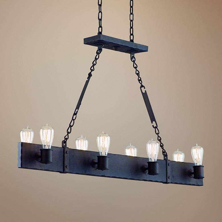 Image 1 Jackson 42" Wide Copper Bronze Pendant Chandelier