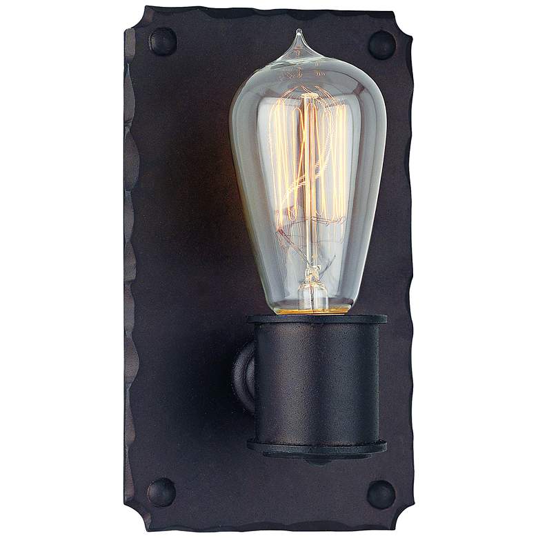 Image 1 Jackson Collection 8 inch High Copper Bronze Sconce