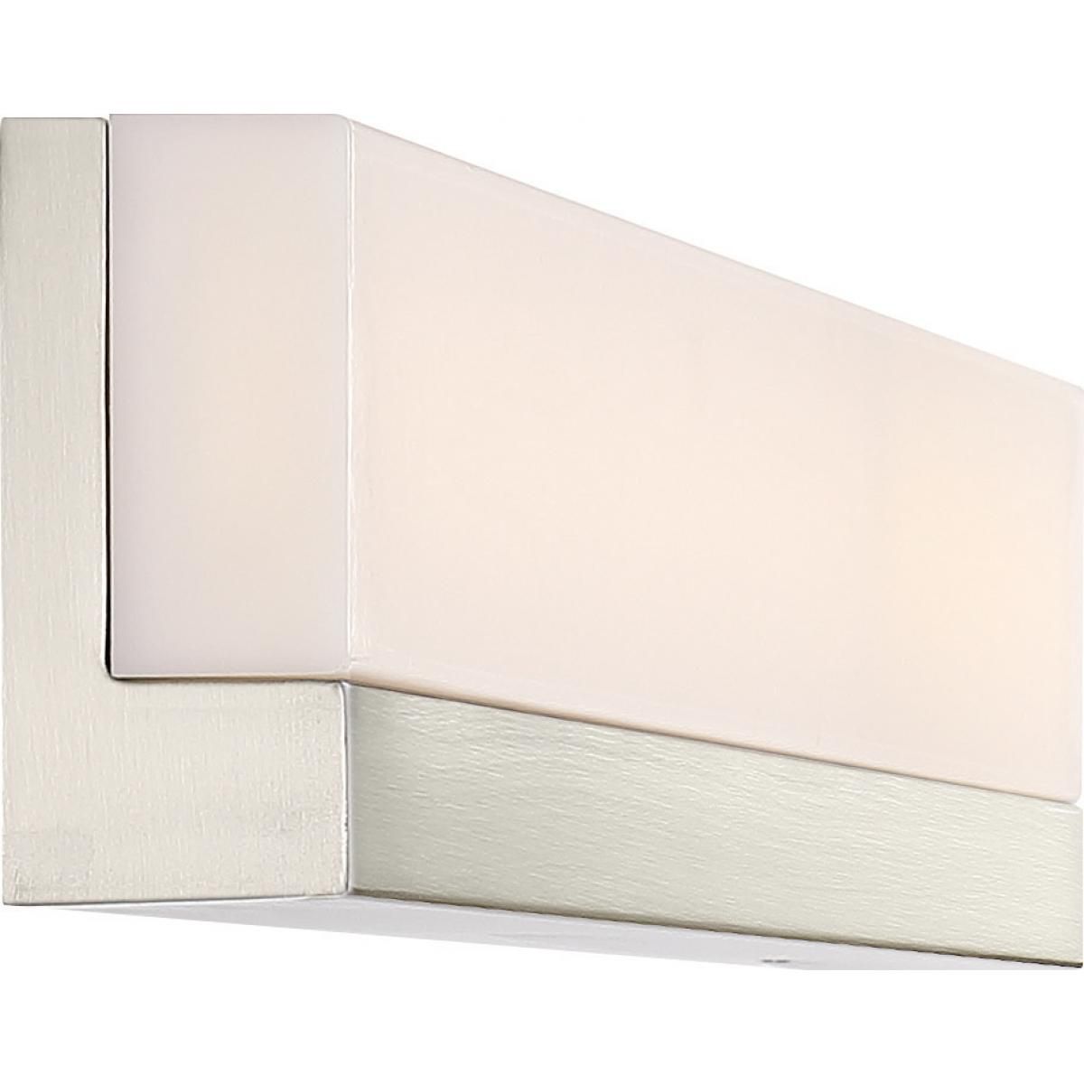 Image 3 Jackson; LED Large Vanity; Brushed Nickel Finish with White Acrylic more views