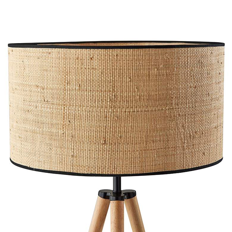Image 3 Jackson Natural Wood Tripod Floor Lamp more views