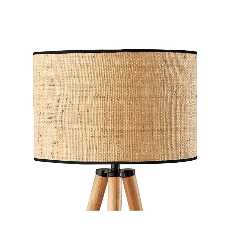 Image 2 Jackson Natural Wood Tripod Table Lamp more views