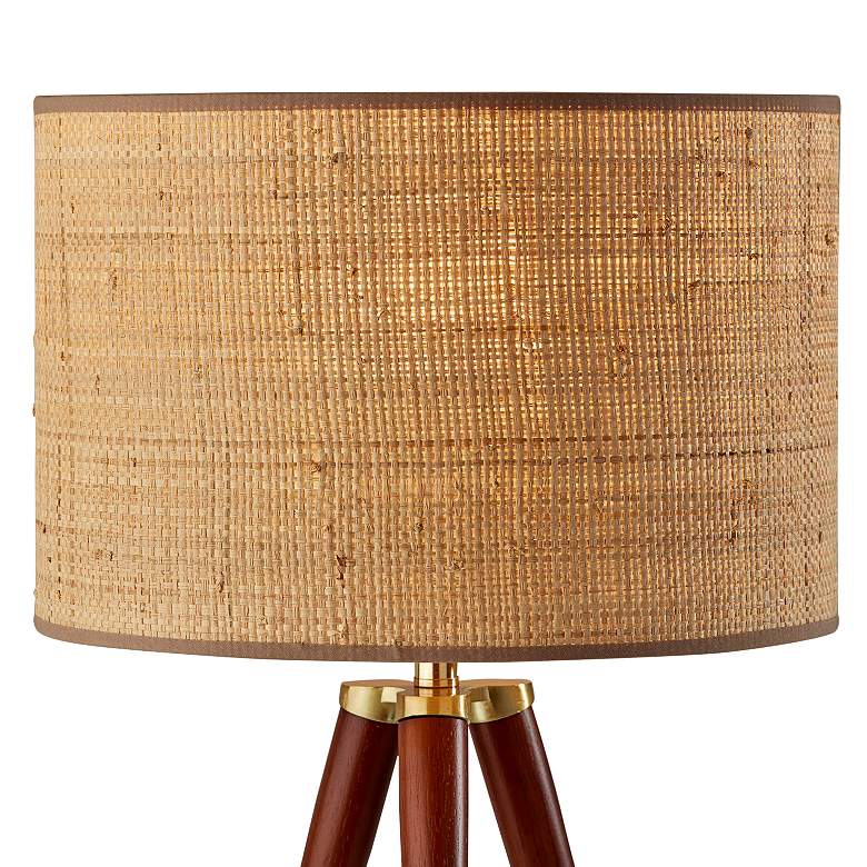 Image 3 Jackson Walnut Wood Tripod Table Lamp more views