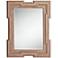 Jackson Wood 35 3/4" x 46" Rectangular Wall Mirror