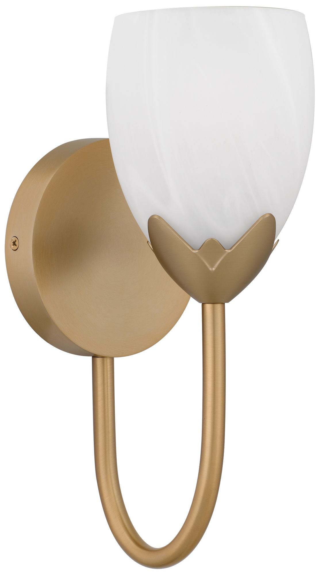 Image 3 Jacobs 1-Light Bronze Gold Wall Sconce more views